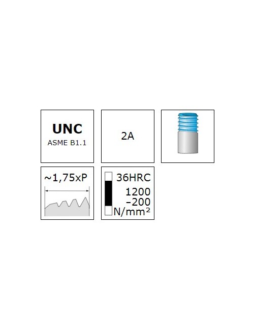Filière UNC 6-32 2A 62000-UNC6