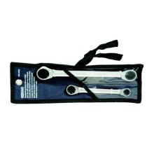 Jeu de 2 clés polygonales à cliquet GEARplus