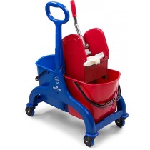 Chariots de lavage Fred 30L avec timon latéral