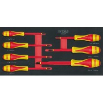 Module de 7 tournevis isolés 1000V ULTIMATE® Fente - PHILLIPS®