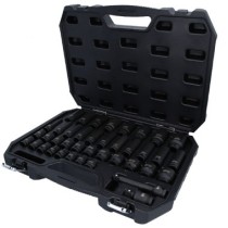 Coffret de 40 douilles à chocs 1/2"