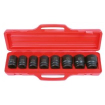 Coffret de 8 douilles à chocs 3/4''
