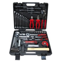 Coffret de 103 douilles 1/4'' - 1/2''- Clés de 8 à 19 mm - CHROMEmat