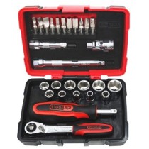 Coffret de 27 douilles et accessoires ULTIMATE® 1/4''