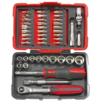 Coffret de 44 douilles et accessoires ULTIMATE® 1/4''