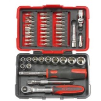 Coffret de 44 douilles et accessoires ULTIMATE® en pouces 1/4''