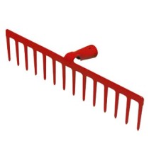 Râteau forgé 140 mm - 14 dents droites - Sans manche