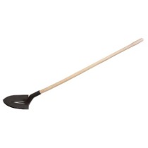Pelle ronde 27 cm - Col de cygne - Manche bois