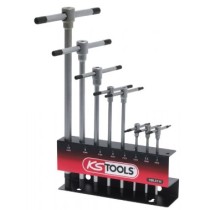 Présentoir de 8 clés 6 pans à poignée en T