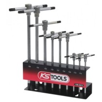 Présentoir de 9 clés TORX à poignée en T