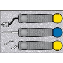 Coffret Kit de 3 outils Mini-ébavurage