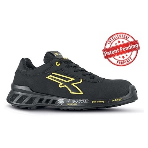 Chaussures de sécurité mixtes BART ESD S3 CI SRC - Noir/Jaune - RV20214