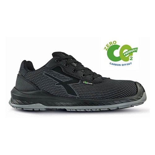 Chaussures de sécurité mixtes EMBER UK ESD S3 CI SRC - Noir/Gris - RI20384
