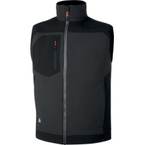 Gilet sans manches softshell homme - Gris/Noir - HOLENGN