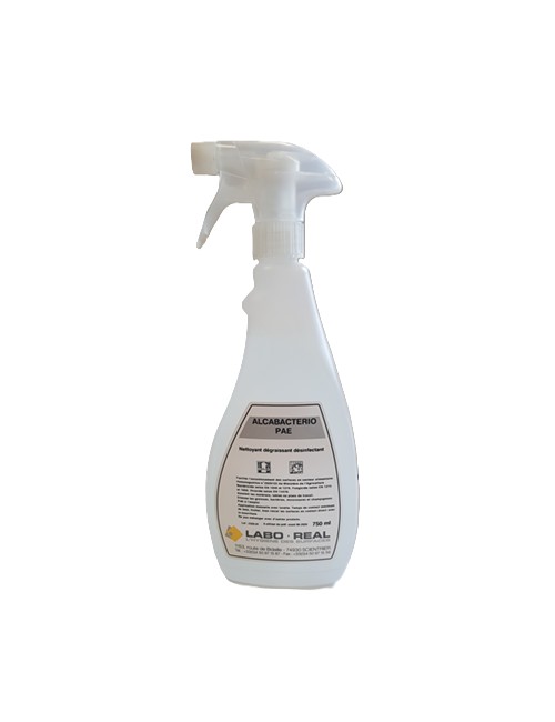 Nettoyant désinfectant prêt à emploi - Alcabacterio PAE Pulvérisateur 750ml