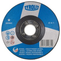 10 disques à tronçonner 2in1 BASIC 27C  A30Q-BF pour acier et acier inoxydable
