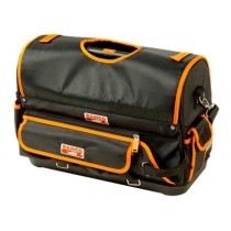 Sac à outils textile Deluxe - 32 L - Ouvert avec base rigide - 365 x 225 x 480 mm