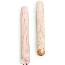 Manche bois diamètre 24 mm avec ou sans embout vis et attache