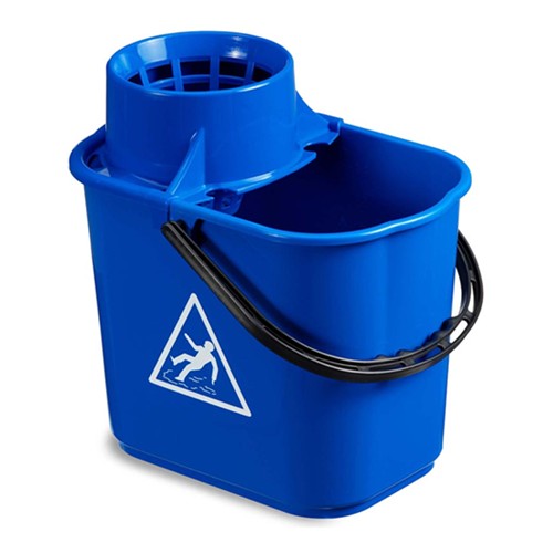 Seau plastique 16 L avec anse et essoreur