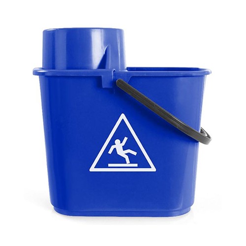 Seau plastique 16 L avec anse et essoreur