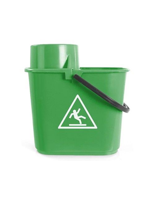 Seau plastique 16 L avec anse et essoreur