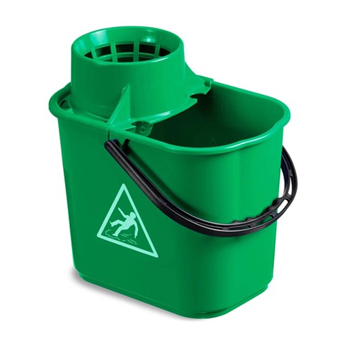 Seau plastique 16 L avec anse et essoreur