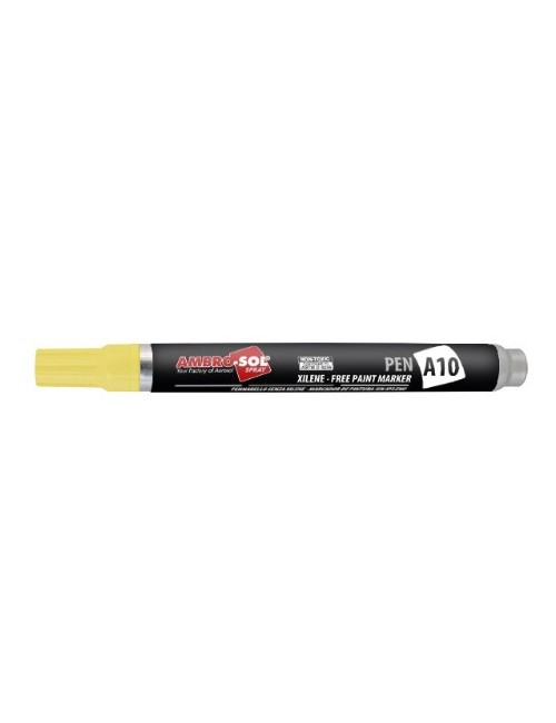 12 stylos-feutres permanents A10 pointe moyenne réversible - 10 ml