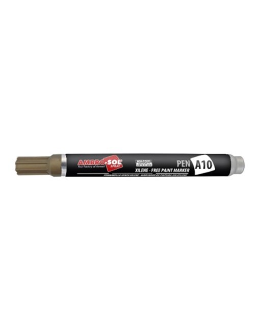 12 stylos-feutres permanents A10 pointe moyenne réversible - 10 ml