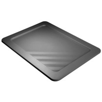 Couvercle gris acierNovabac de 6 à 54 litres
