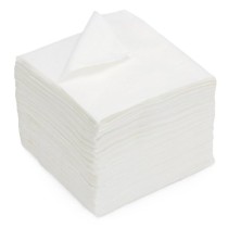 Carton de 3000 serviettes de table ouate doubli pli 30x30 cm Extra blanc