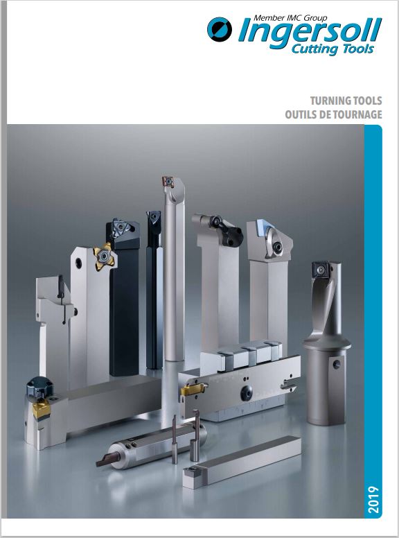 Catalogue outils Ingersol tournage
