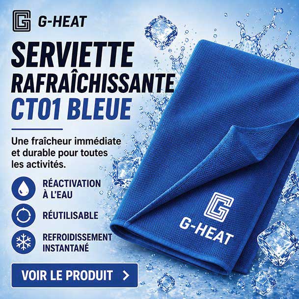Serviette rafraîchissante G-Heat CT01